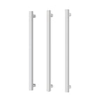 Phoenix Heated Triple Towel Rail Square 800mm Chrome