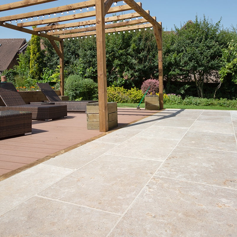 Avani Limestone natural stone surface and installation by Tilemall