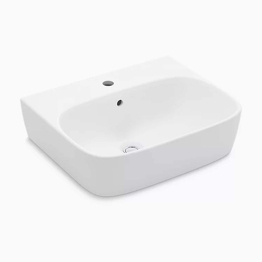 ModernLife Wall Hung Basin with 1 tap hole Bathroom Basin Kohler Default Title