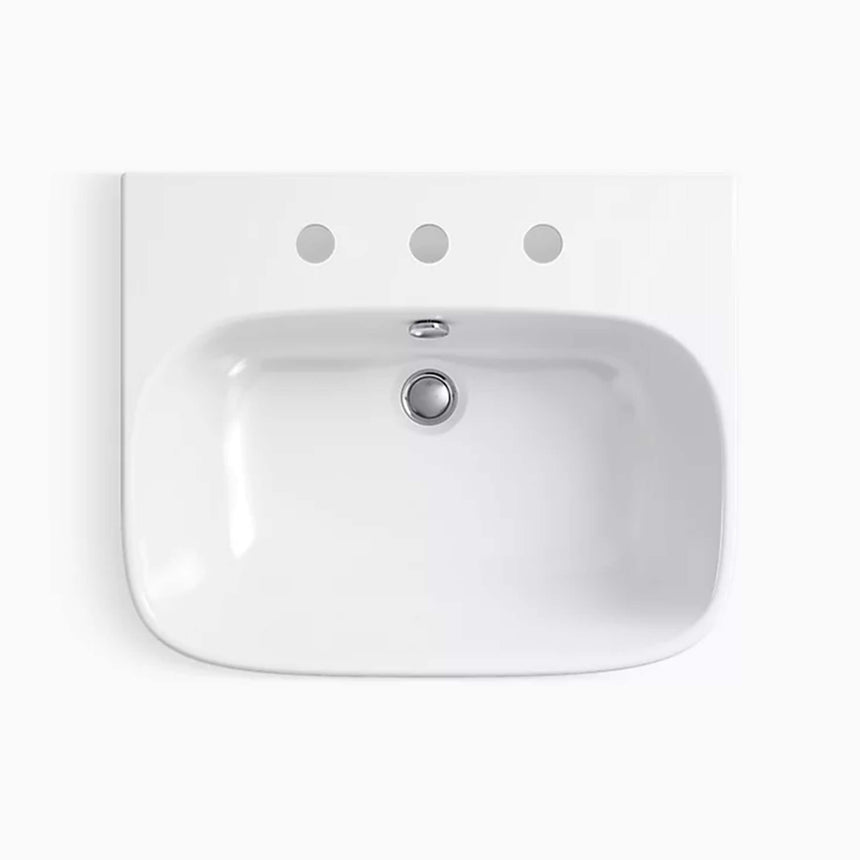 ModernLife Wall Hung Basin with 3 tap holes Bathroom Basin Kohler