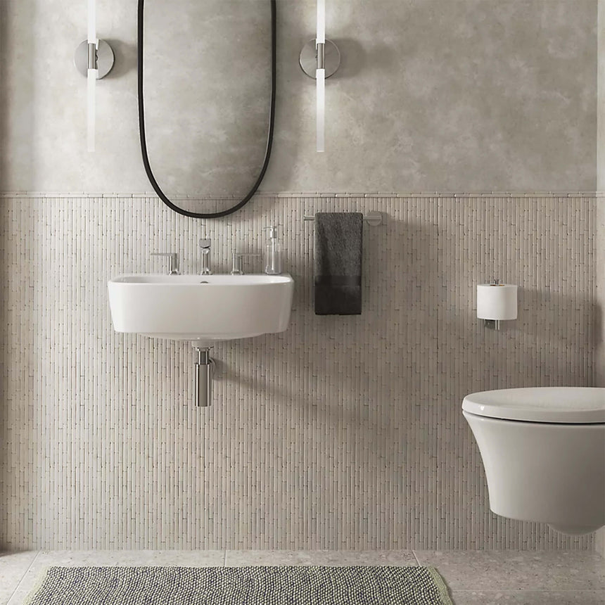 ModernLife Wall Hung Basin with 3 tap holes Bathroom Basin Kohler