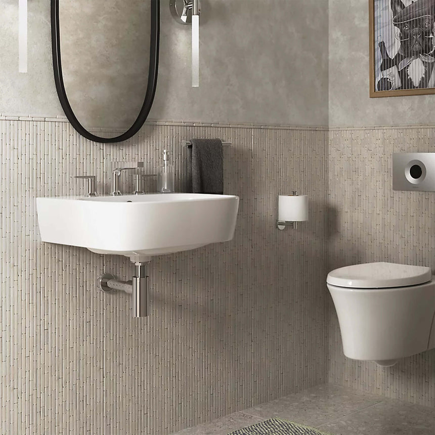 ModernLife Wall Hung Basin with 3 tap holes Bathroom Basin Kohler