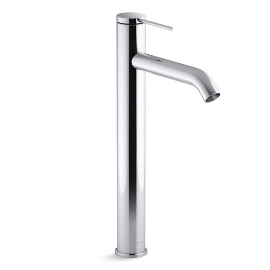Components Super Tall Single Lever Basin Mixer Chrome Tapware Kohler Default Title