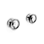 Components Wall Mount Single Handle Pin Lever Trim Chrome