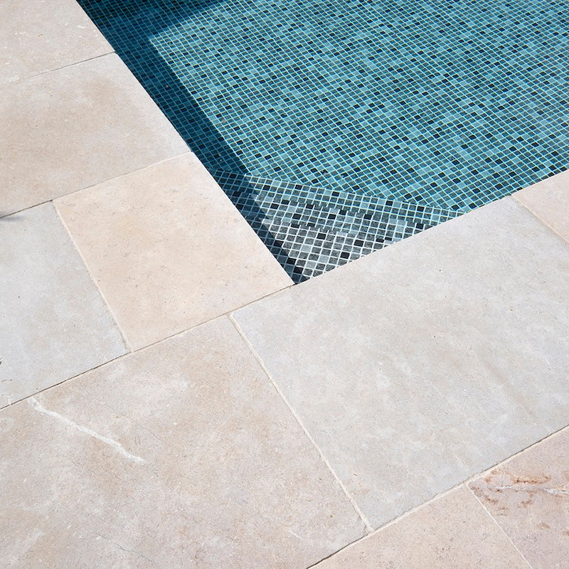 Avani Limestone natural stone surface and installation by Tilemall
