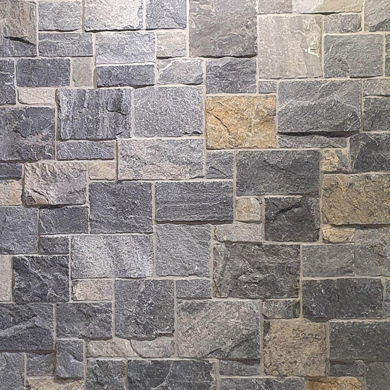 Tanura Modular Walling natural stone surface and installation by Tilemall