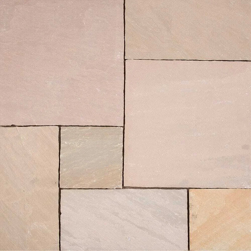 Plazzio Limestone natural stone surface and installation by Tilemall