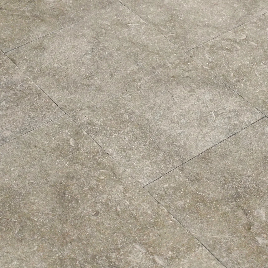 Seagrass Limestone natural stone surface and installation by Tilemall