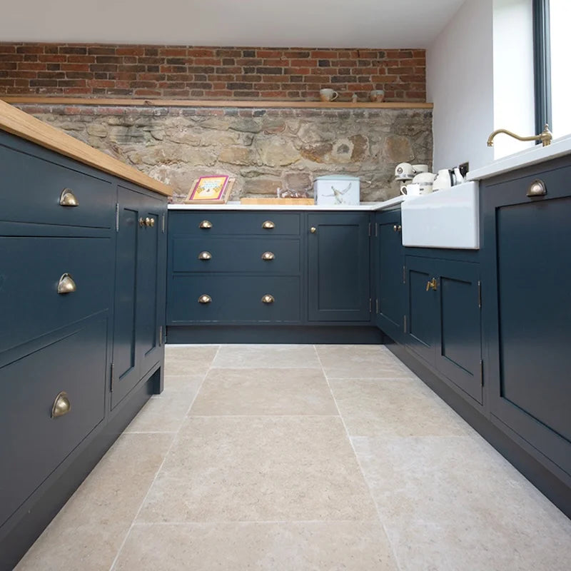 Avani Limestone natural stone surface and installation by Tilemall