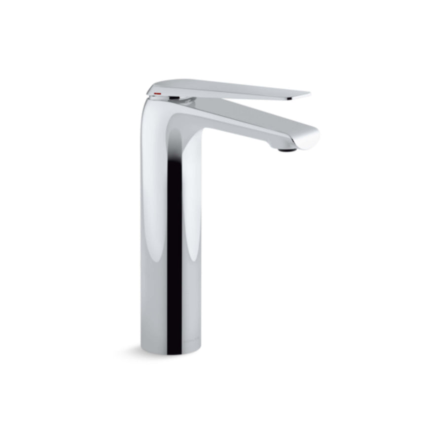 Avid Tall Basin Mixer Polished Chrome Tapware Kohler Default Title