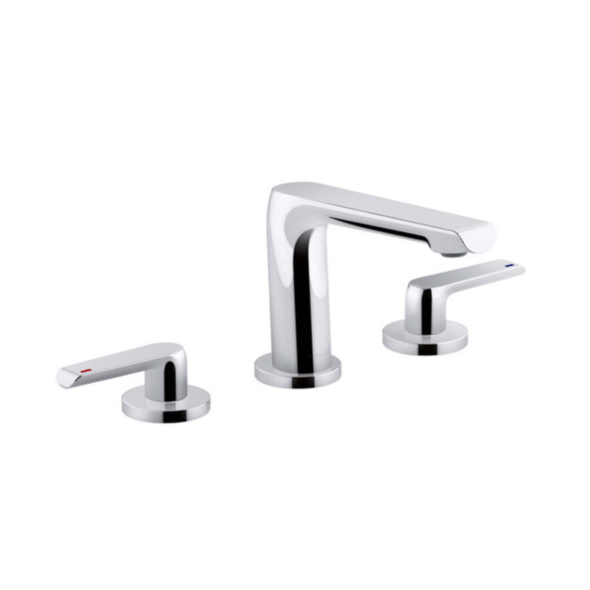 Avid 3TH Basin Set Polished Chrome Tapware Kohler Default Title