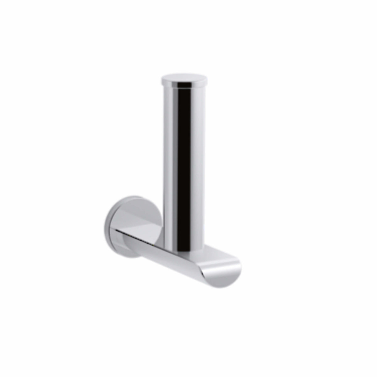 Kohler Avid KL vertical toilet tissue holder polished chrome by Tilemall