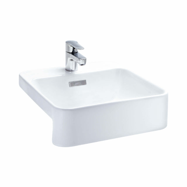 Forefront Square Semi-Recessed Basin Bathroom Basin Kohler Default Title