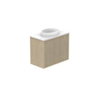 ADP Clifton Mini 470mm Wall Hung Cherry Pie Premium Solid Surface