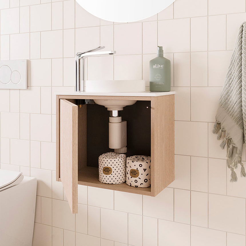 ADP Clifton Mini 470mm Wall Hung Caesarstone Mineral Vanity ADP