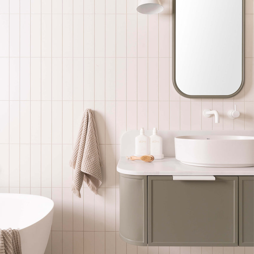 ADP Flo All Drawer Slim Wall Hung Vanity Durasein Solid Surface Vanity ADP