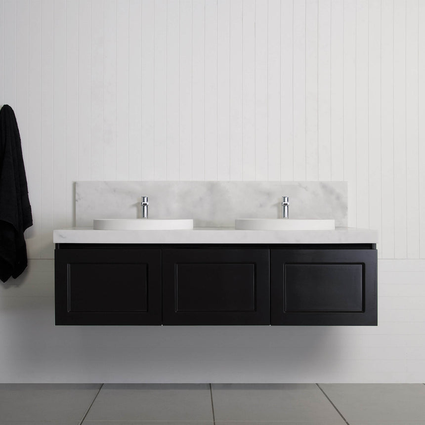 ADP London Wall Hung Vanity Cherry Pie Premium Solid Surface Vanity ADP