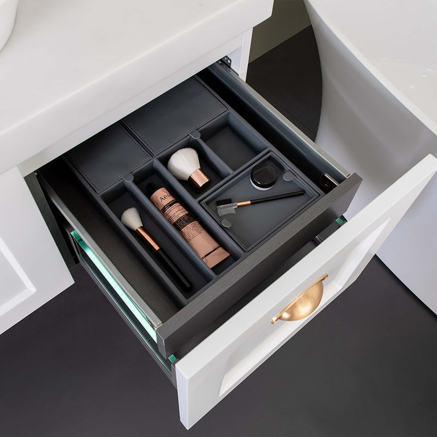 ADP London Wall Hung Vanity Cherry Pie Premium Solid Surface Vanity ADP