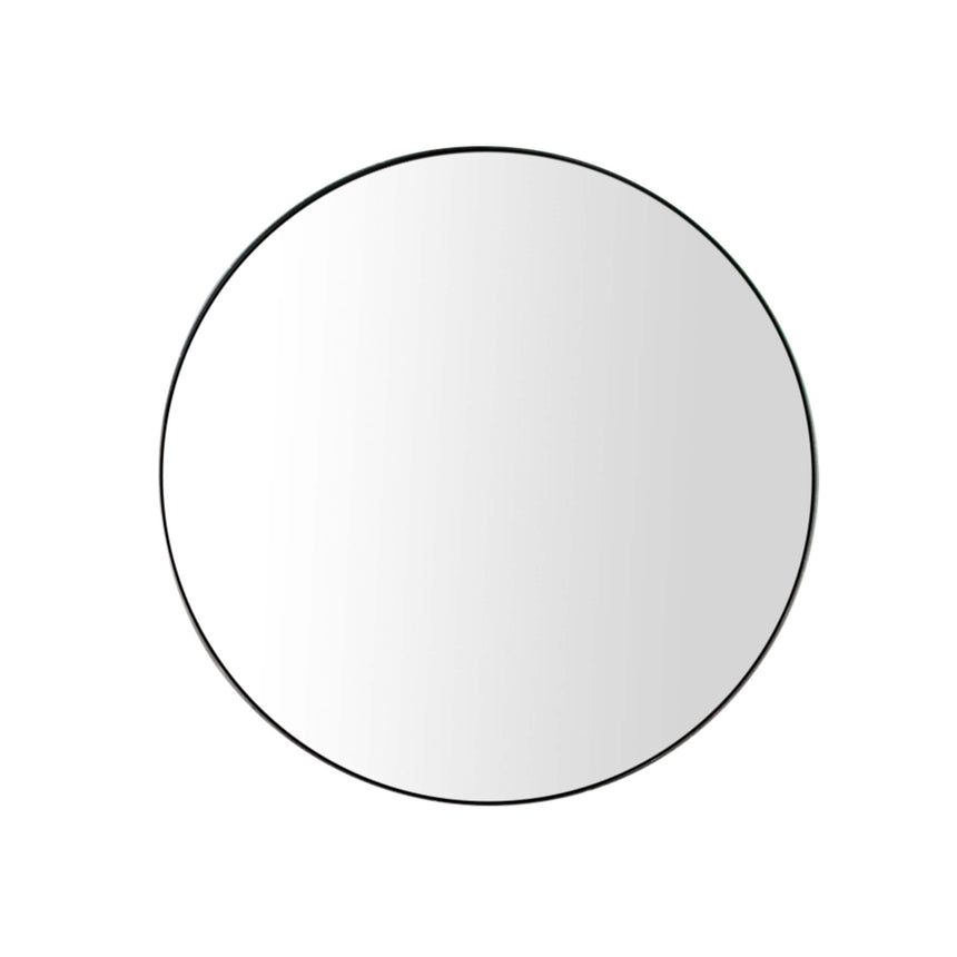 ADP Alora Framed Mirror 700x700mm Round Matte Black Framed Mirror ADP