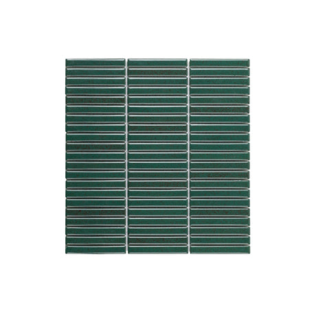 AntiquePorcelainMosaicKitKat12x92GlossCoralGreen