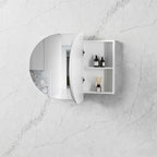 Bondi Satin White Shaving Cabinet