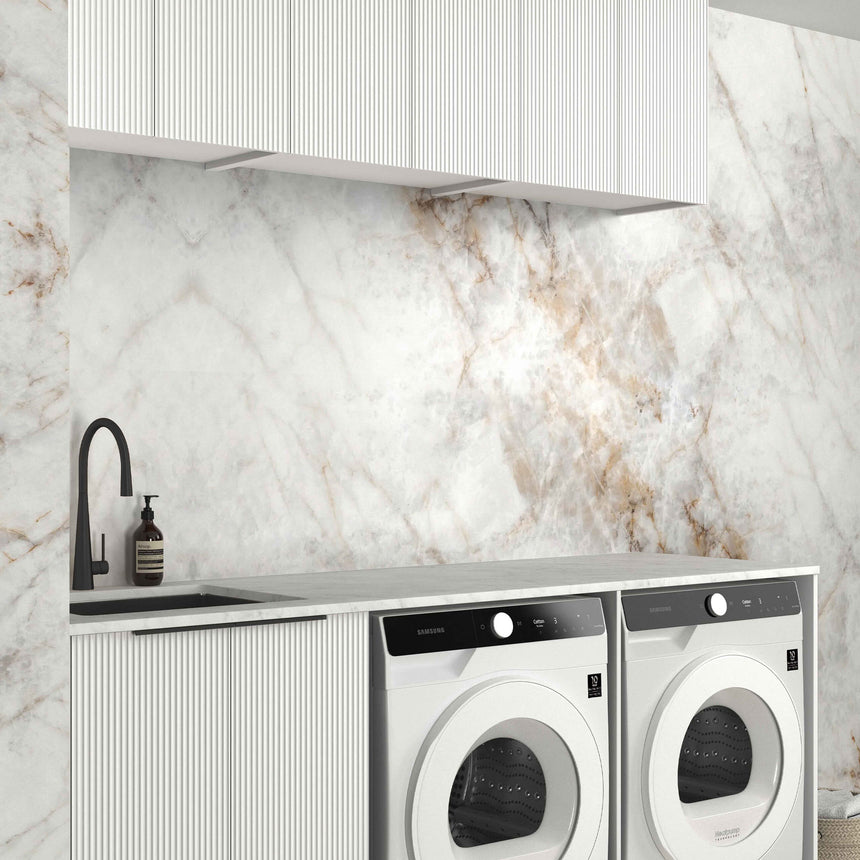 Bondi Matte White Laundry Sets 1960mm Laundry Otti Australia