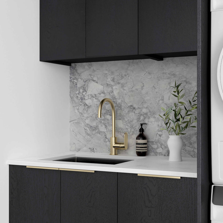 Byron Black Oak Laundry Sets 1715mm Laundry Otti Australia