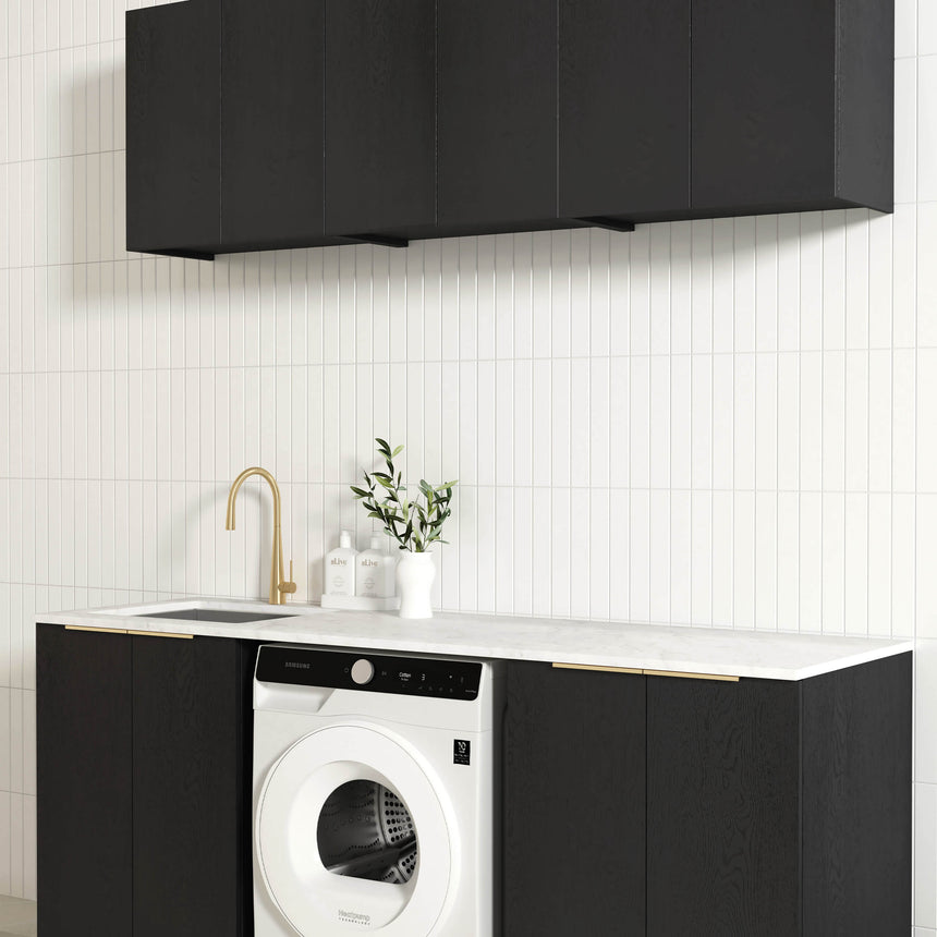 Byron Black Oak Laundry Sets 1960mm Laundry Otti Australia