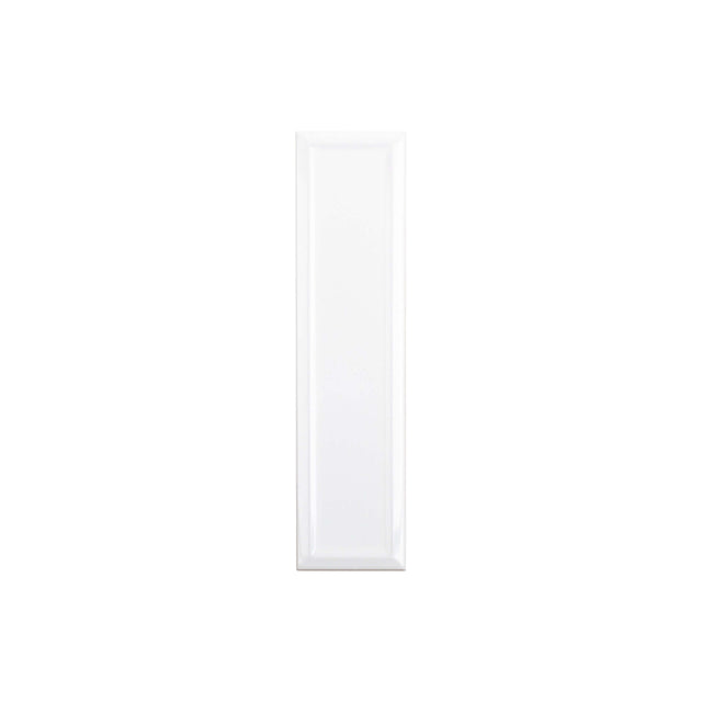 Ceramic 3D Tile 68x280 Concave Gloss White Subway Tilemall