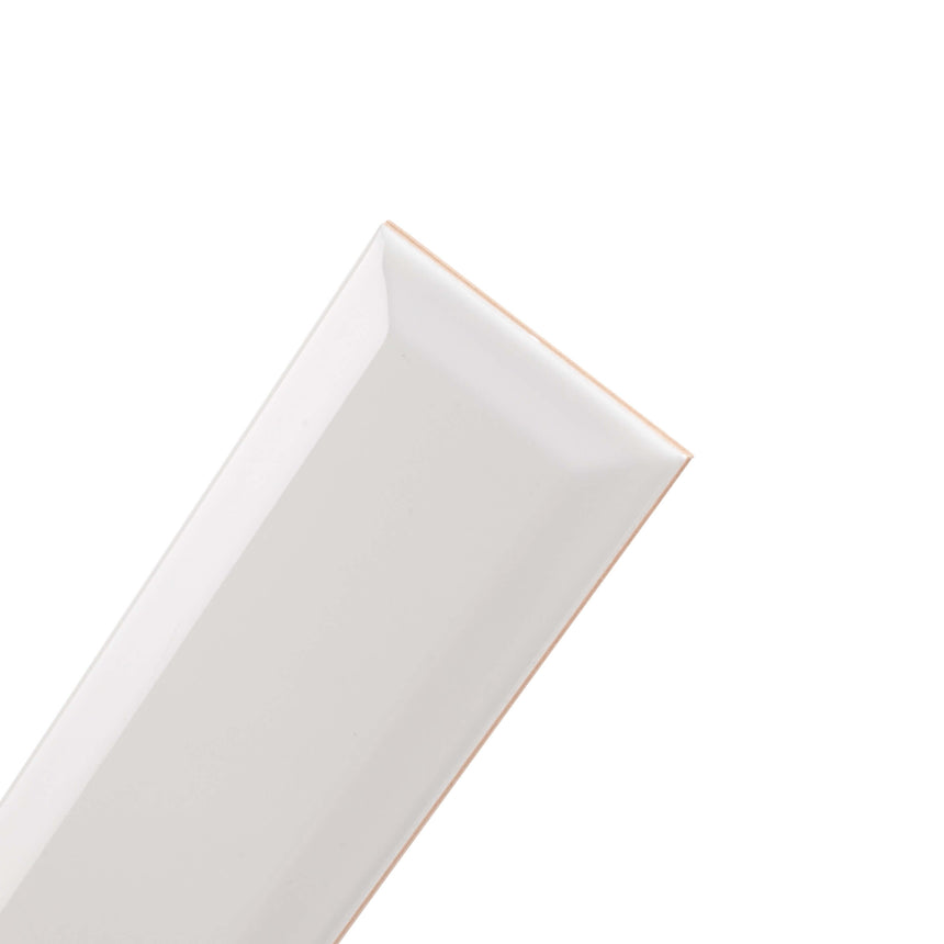 Ceramic 3D Tile 68x280 Convex Gloss White Subway Tilemall