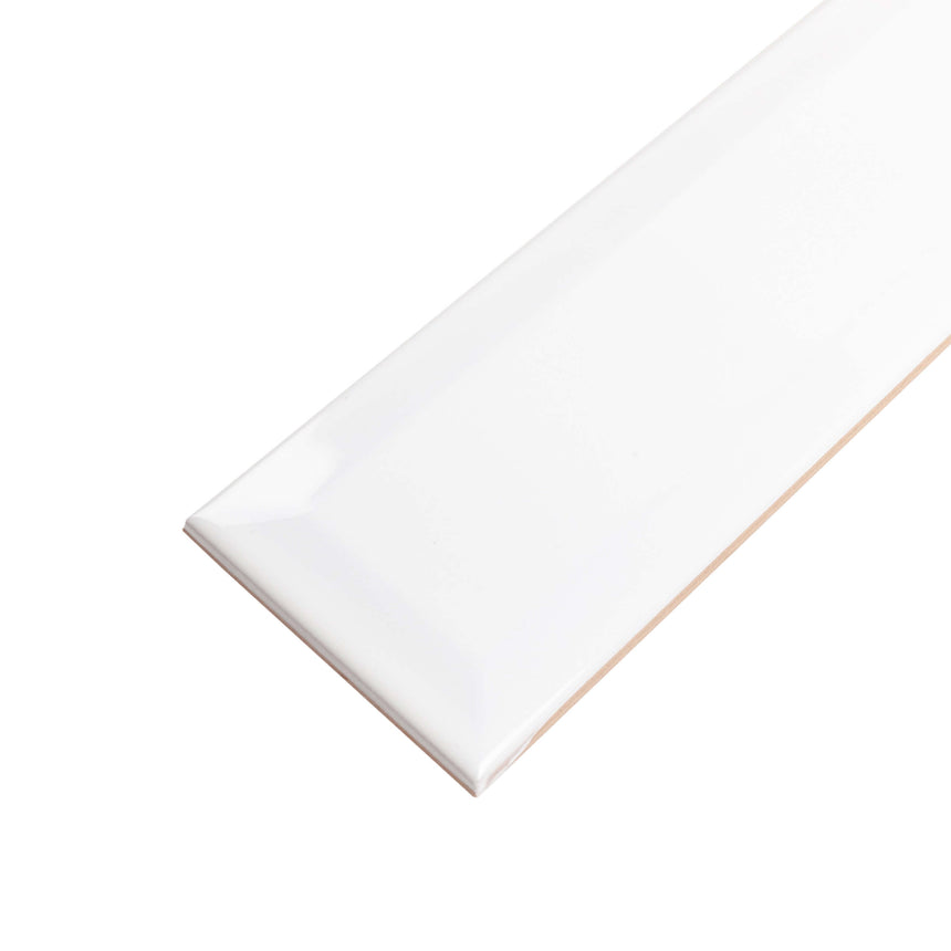 Ceramic 3D Tile 68x280 Convex Gloss White Subway Tilemall