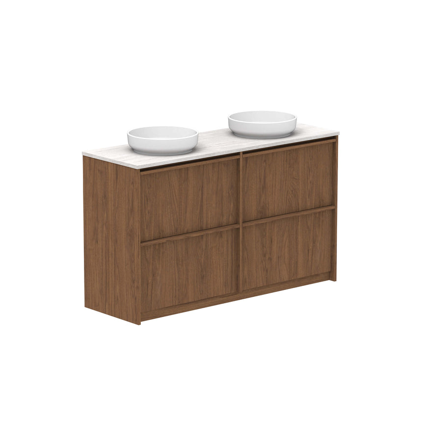 ADP Eli All Drawer Twin Floor Mount Vanity