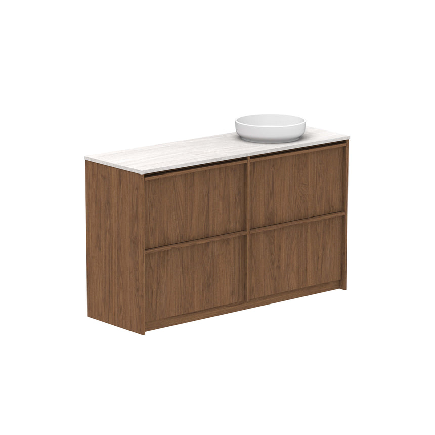 ADP Eli All Drawer Twin Floor Mount Vanity