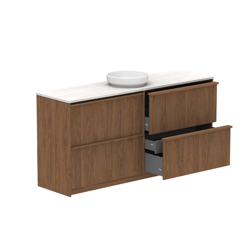 ADP Eli All Drawer Twin Floor Mount Vanity