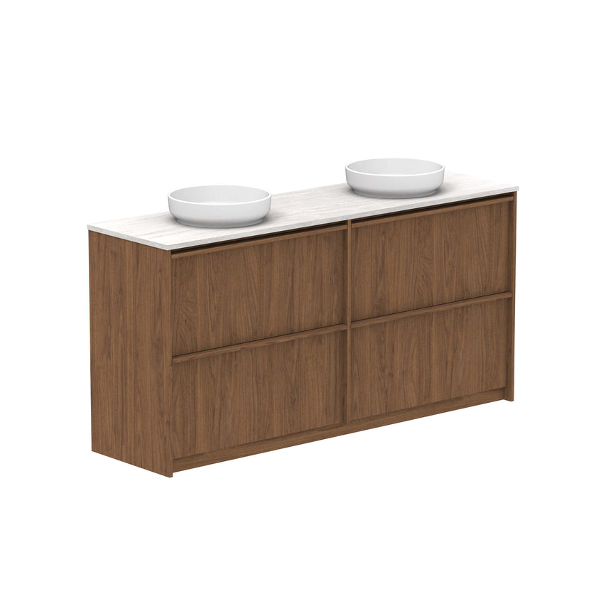 ADP Eli All Drawer Twin Floor Mount Vanity