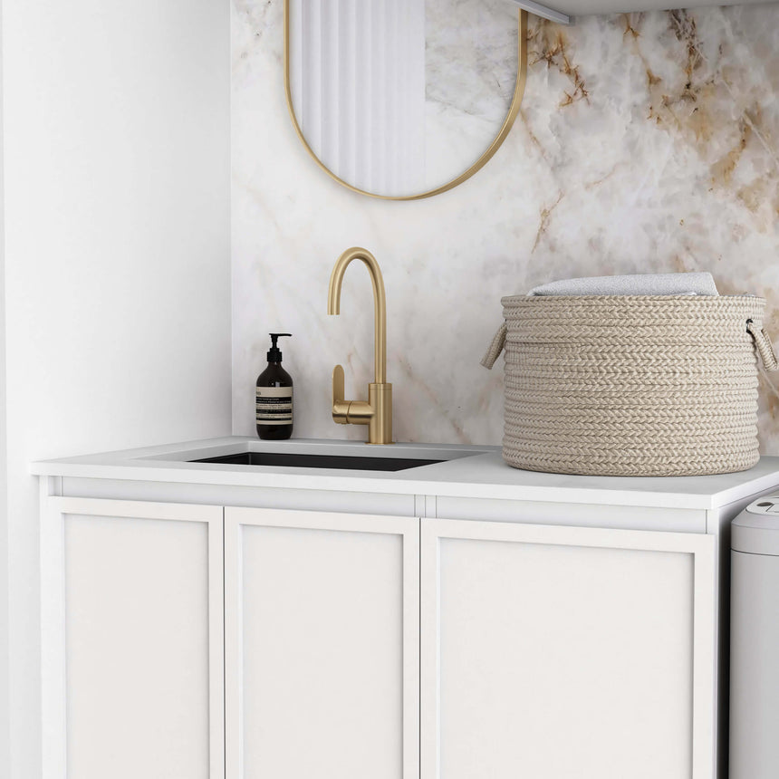 Hampshire Matte White Laundry Sets 1715mm Laundry Otti Australia