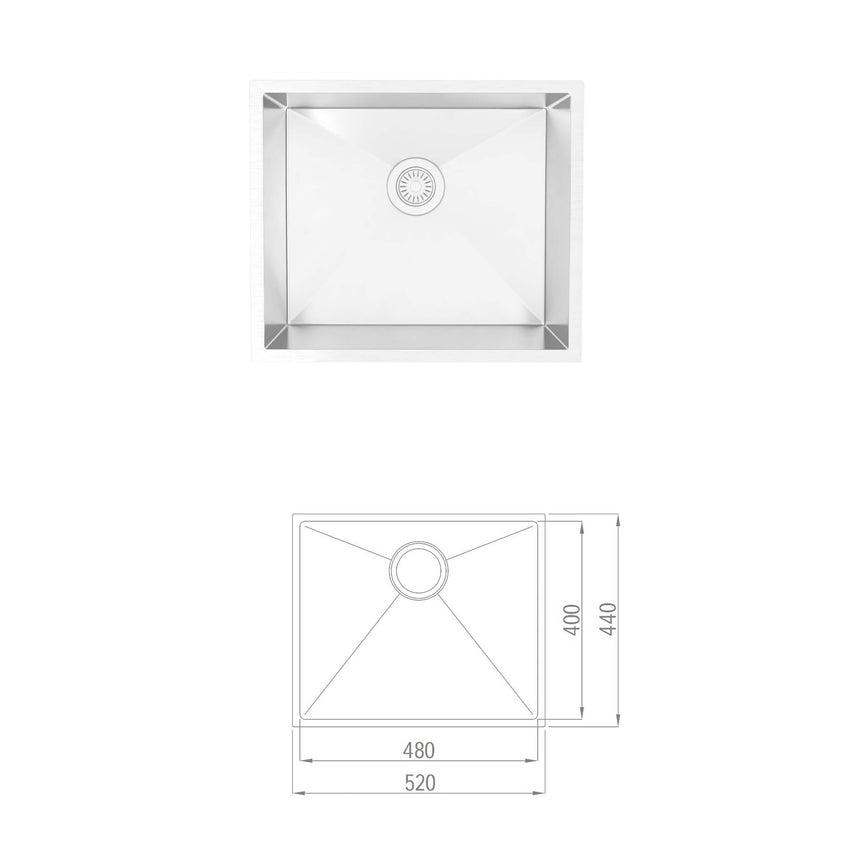Hampshire Matte White Laundry Sets 1715mm Laundry Otti Australia