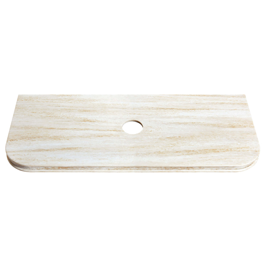 Corner and edge profile detail of Havana Fluted woodland oak