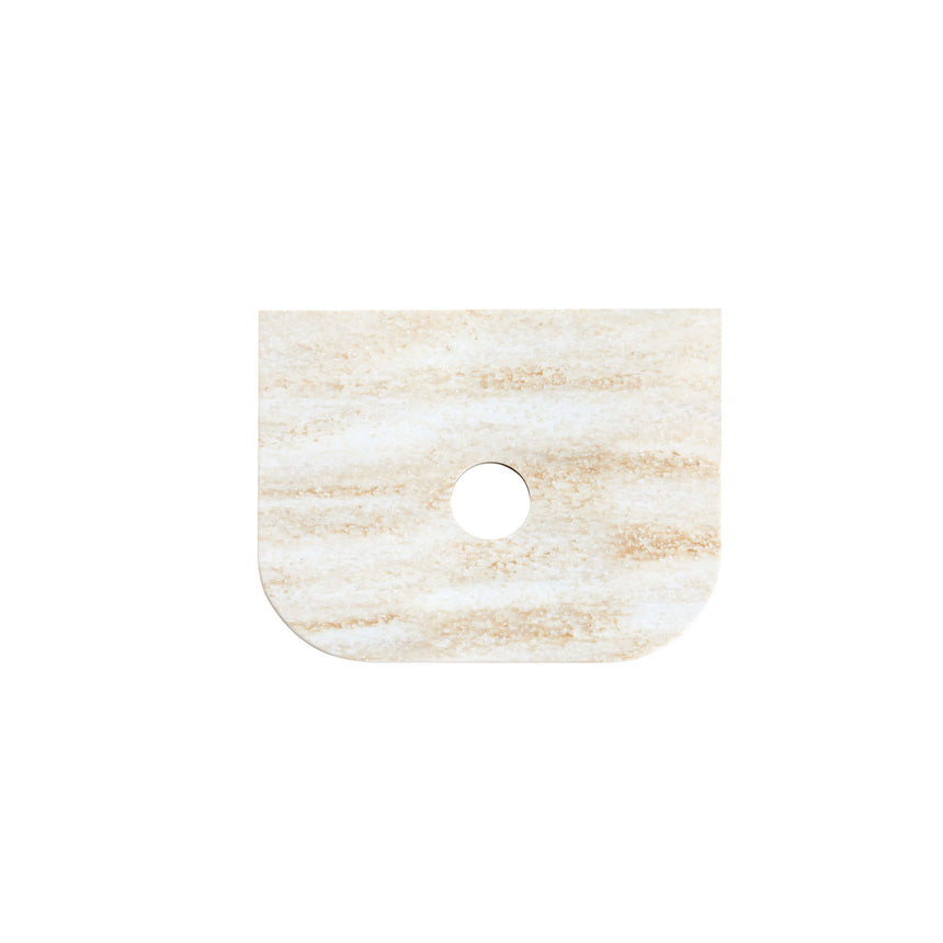 Corner and edge profile detail of Otti Havana Fluted woodland oak – view 5 by Tilemall