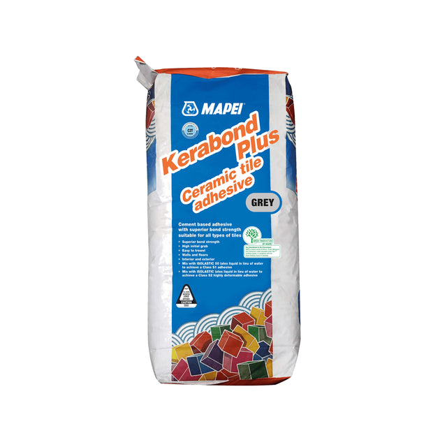 Mapei Kerabond Plus 20kg White Cement Based Adhesive Mapei