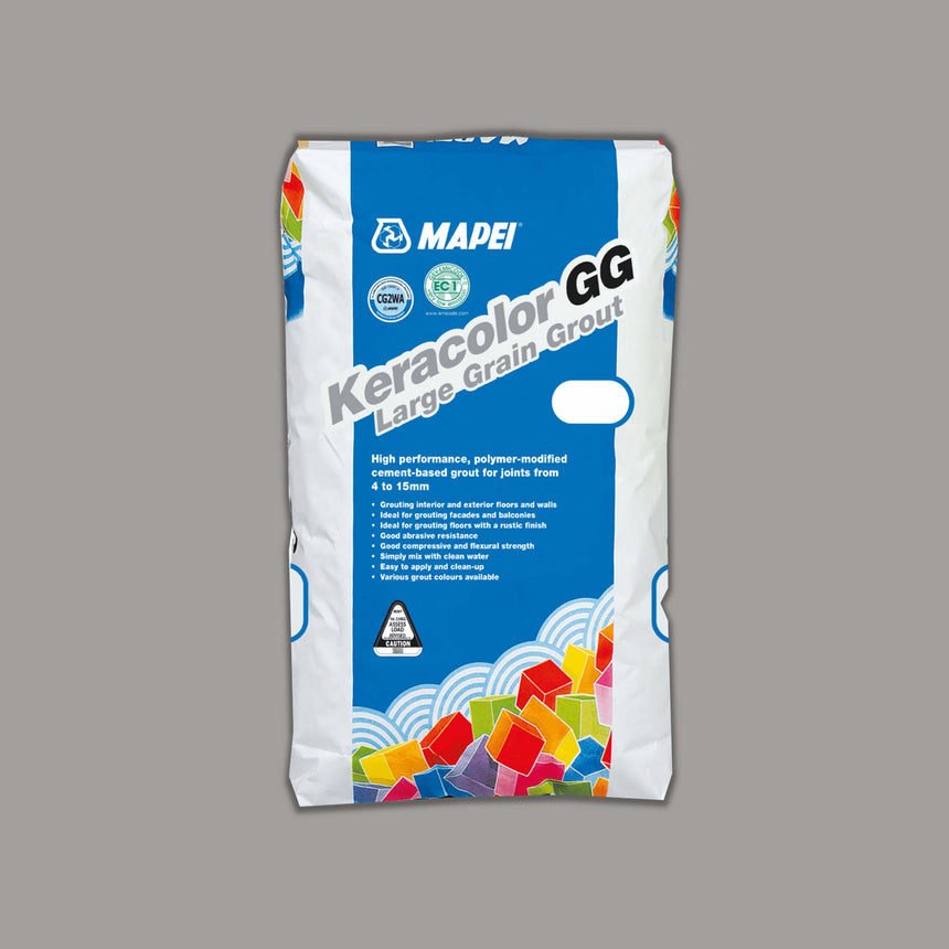Mapei Keracolor GG 20kg Medium Grey 112 Grout Mapei