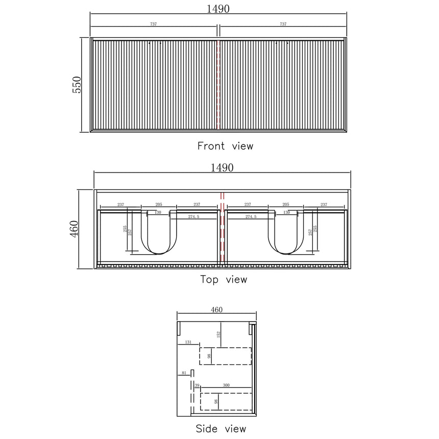Marlo Double Basin Vanity Vanity Otti Australia