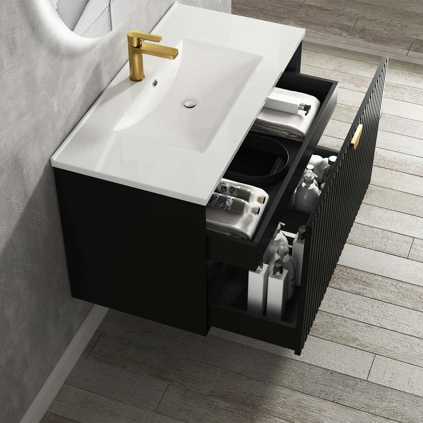 Marlo Ceramic Top Single Basin Vanity Vanity Otti Australia