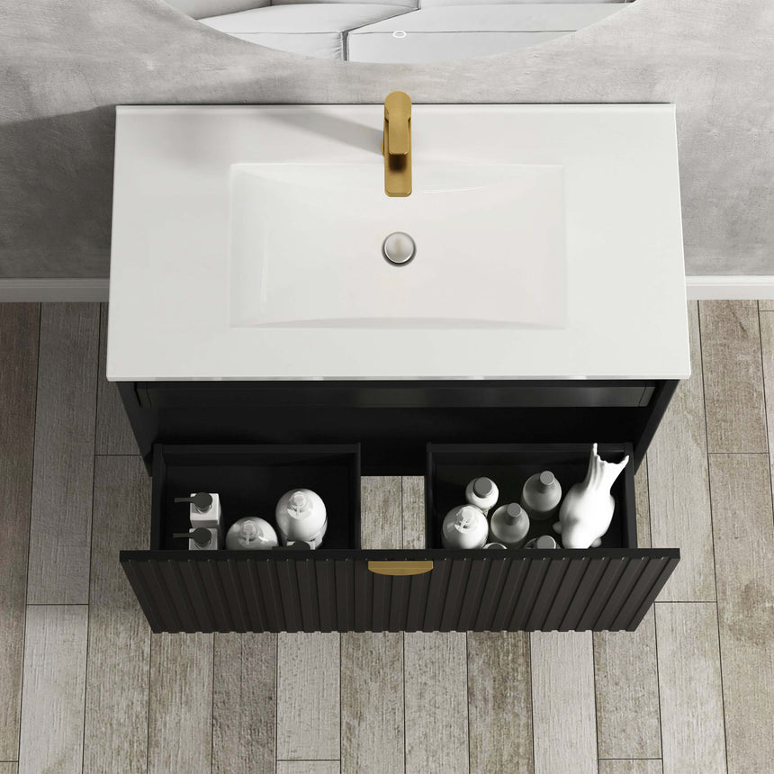 Marlo Ceramic Top Single Basin Vanity Vanity Otti Australia