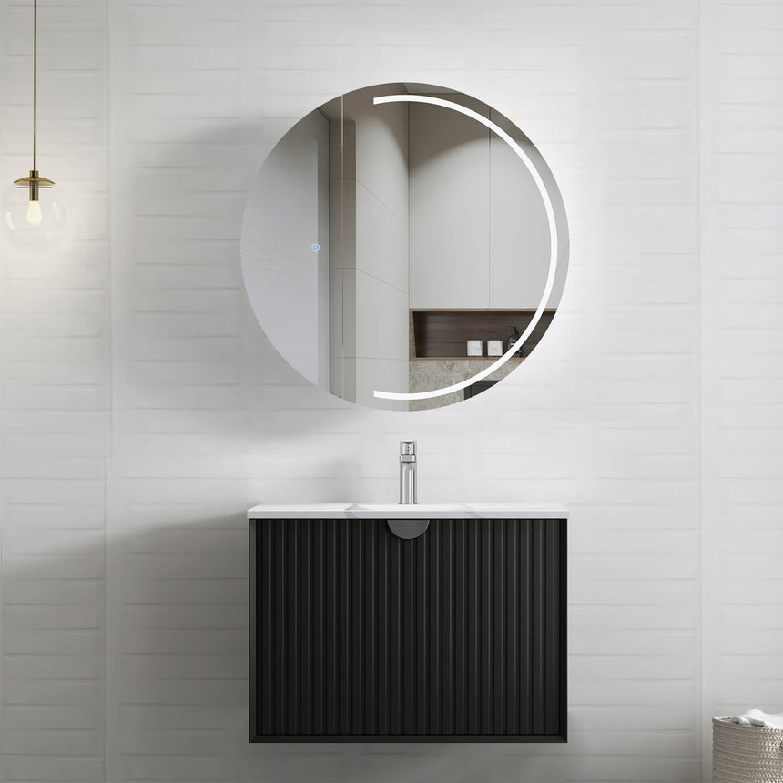 Marlo Ceramic Top Single Basin Vanity Vanity Otti Australia 750mm
