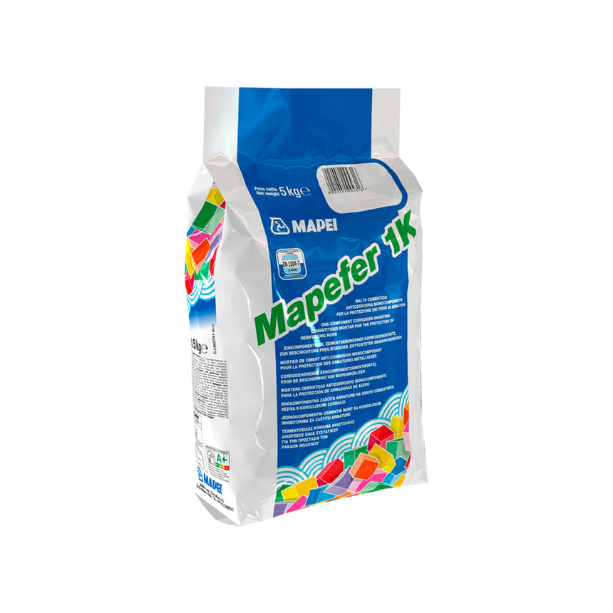 Mapei Mapefer 1K 5kg concrete repair and structural grouting 5kg bag by Tilemall