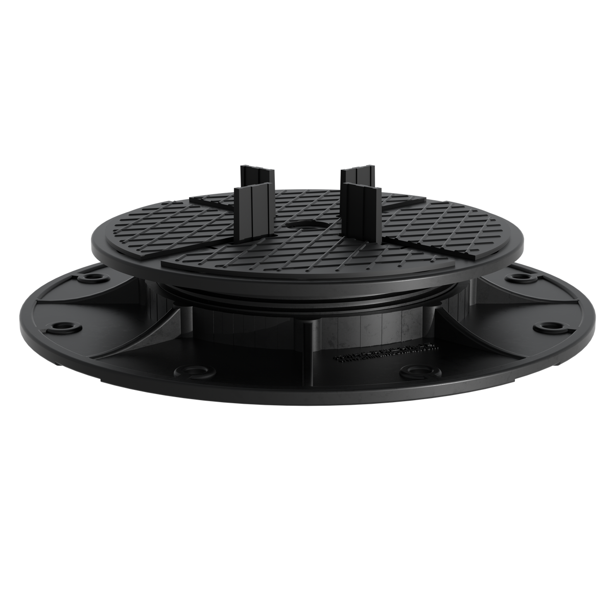 Moonbay adjustable tile pedestal 28-42mm black porcelain by Tilemall