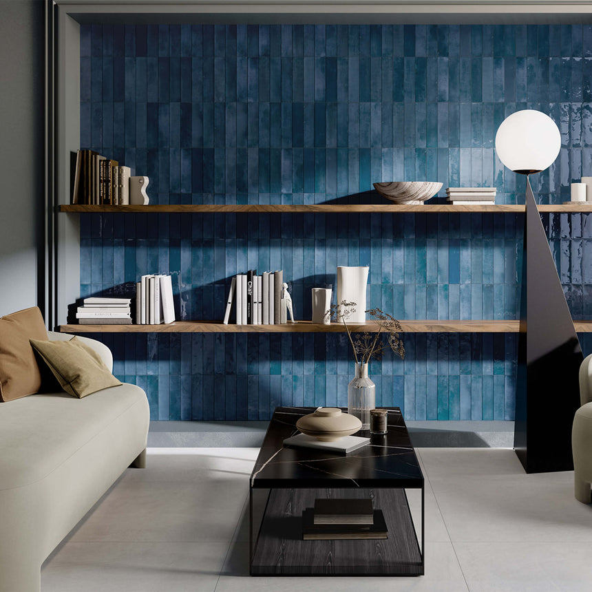 Mojave 60x250 Gloss Blue Subway Tilemall