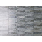 Mojave 60x250 Gloss Light grey Subway Sample