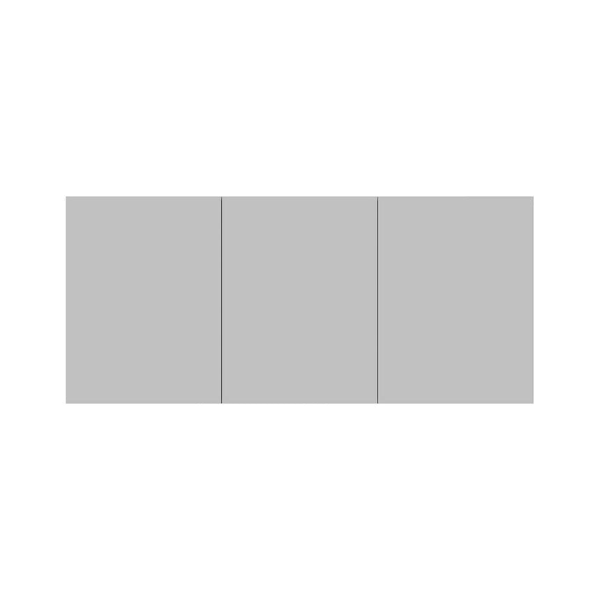 ADP Moonlight Shaving Cabinet Shaving Cabinet ADP 1800mm 3 Doors Surrounding